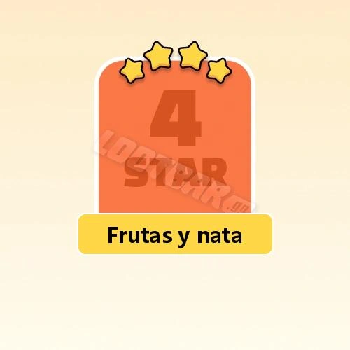 Frutas y nata
4 Stars Set20-4 | MONOPOLY GO!