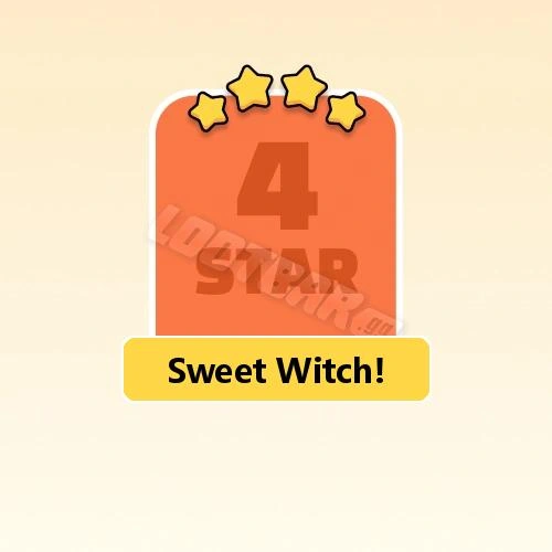 Sweet Witch!
4 Stars Set20-5 | MONOPOLY GO!