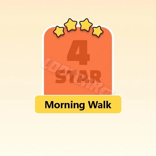 Morning Walk
4 Stars Set21-1 | MONOPOLY GO!
