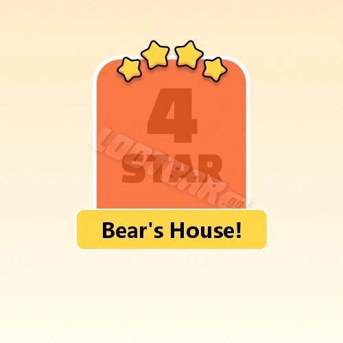 Bear's House!
4 Stars Set21-2 | MONOPOLY GO!