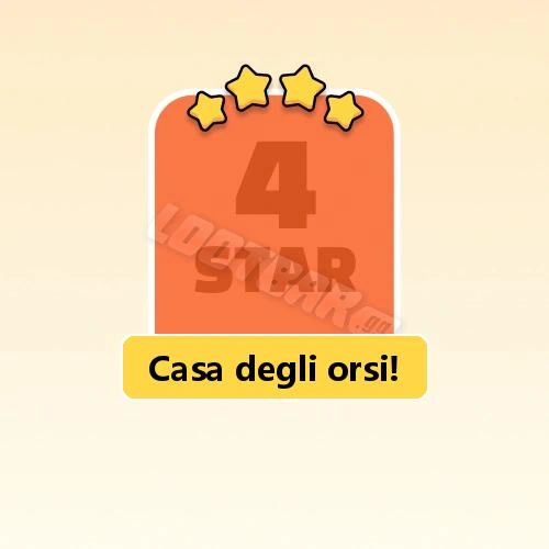 Casa degli orsi!
4 Stars Set21-2 | MONOPOLY GO!