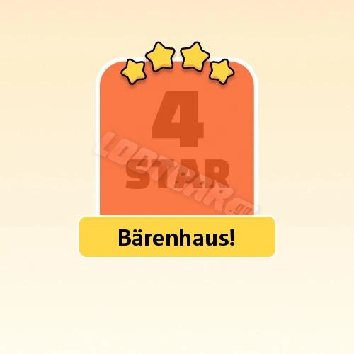 Bärenhaus!
4 Stars Set21-2 | MONOPOLY GO!