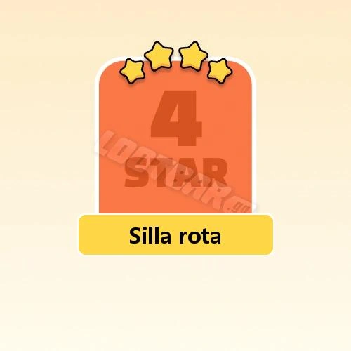 Silla rota
4 Stars Set21-5 | MONOPOLY GO!
