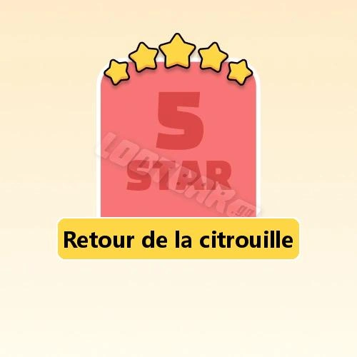 Retour de la citrouille
5 Stars Set16-9 | MONOPOLY GO!