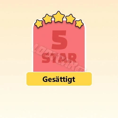 Gesättigt
5 Stars Set17-9 | MONOPOLY GO!