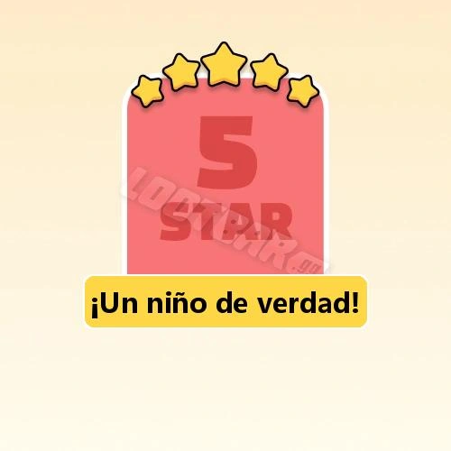 ¡Un niño de verdad!
5 Stars Set18-9 | MONOPOLY GO!