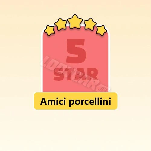 Amici porcellini
5 Stars Set24-1 | MONOPOLY GO!