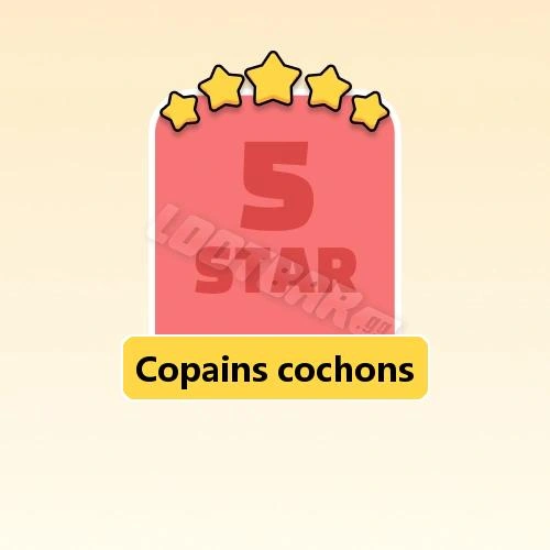 Copains cochons
5 Stars Set24-1 | MONOPOLY GO!