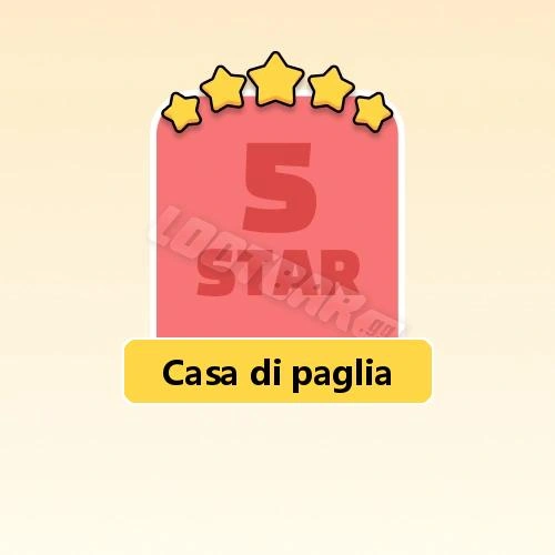 Casa di paglia
5 Stars Set24-2 | MONOPOLY GO!