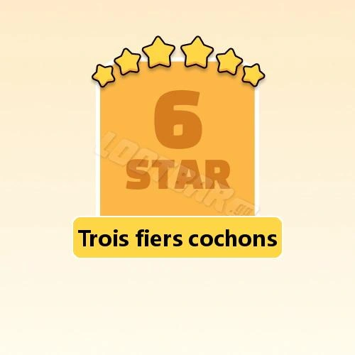 Trois fiers cochons
6 Stars Set24-9 | MONOPOLY GO!