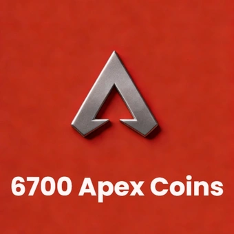 6700 عملات Apex | بطاقة هدايا Apex