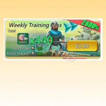 Pase de entrenamiento semanal | Lords Mobile: Kingdom Wars