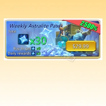Pase semanal Astralite | Lords Mobile: Kingdom Wars