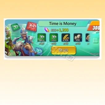 El tiempo es oro | Lords Mobile: Kingdom Wars
