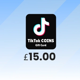 Tarjeta de regalo de TikTok 15 GBP | Tarjeta de regalo de TikTok (Reino Unido)