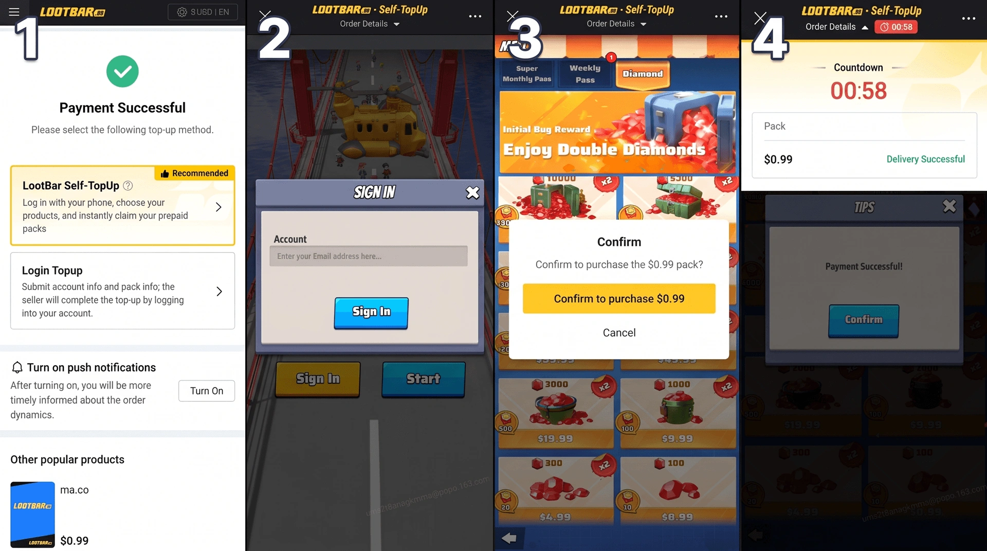 Last War: Survival Top Up Procedure