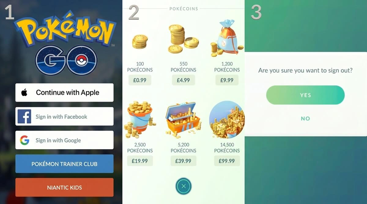Pokémon Top-up Procedures