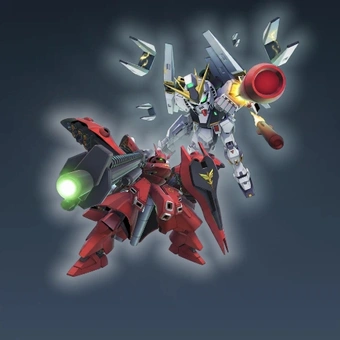 100 розыгрышей Nightingale(EX)/Nu Gundam(Double Fin Funnels) Пакет с избранными юнитами | SD Gundam G Generation ETERNAL
