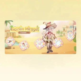 25 Draws Golden Mirage (Traveler) | Heartopia