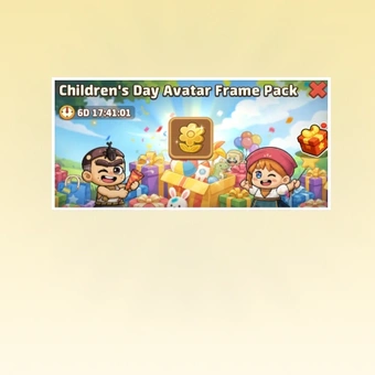حزمة إطار الصورة الرمزية ليوم الطفل الكل في واحد | Top Heroes: Kingdom Saga