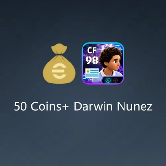 50 金幣+入門套裝：達爾文·努涅斯 | eFootball (PES)