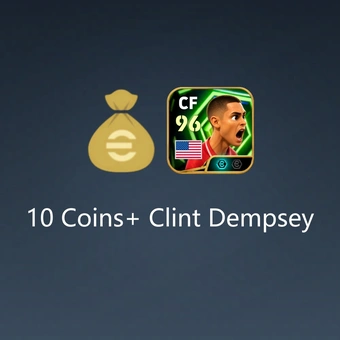 10 金幣+入門套裝：Clint Dempsey | eFootball (PES)