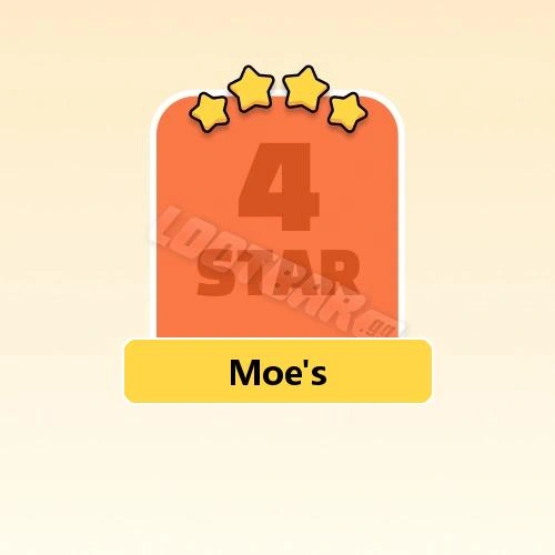 Moe's
4 Stars Set18-1 | MONOPOLY GO!