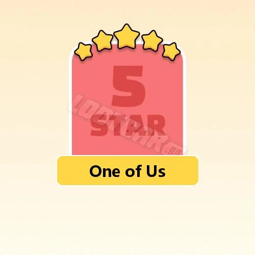 One of Us
5 Stars Set16-7 | MONOPOLY GO!