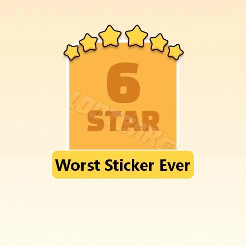 Worst Sticker Ever
6 Stars Set16-9 | MONOPOLY GO!