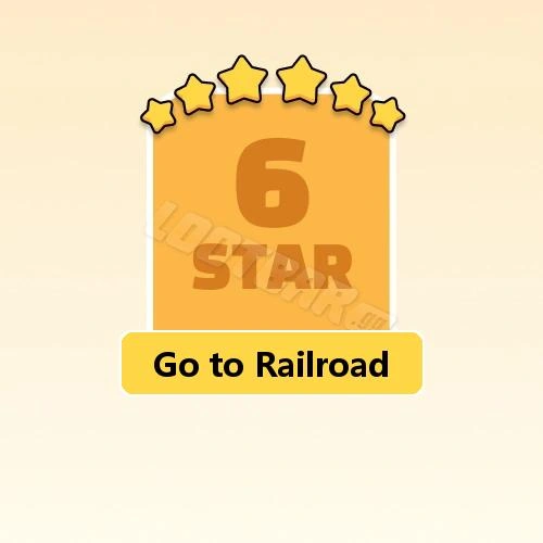 Go to Railroad
6 Stars Set17-9 | MONOPOLY GO!