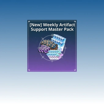 [New] Weekly Artifact Support Master Pack | Solo Leveling: Arise