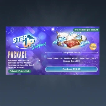 Step Up Support-Pakete | BrownDust2