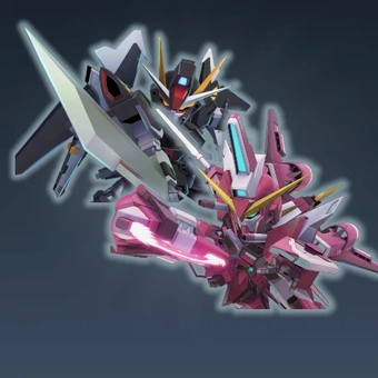 200 Estrazioni Pacchetto Unità in Evidenza Infinite Justice Gundam/EXVStrike Noir Gundam(EX) | SD Gundam G Generation ETERNAL